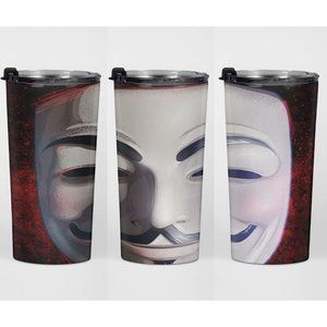Diximus Mask Anonymous Hot & Cold Stainless Steel Tumbler  - 20 oz